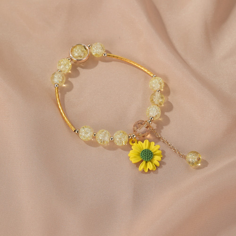 Bracelet Daisy Forest Style Best Friend Beaded