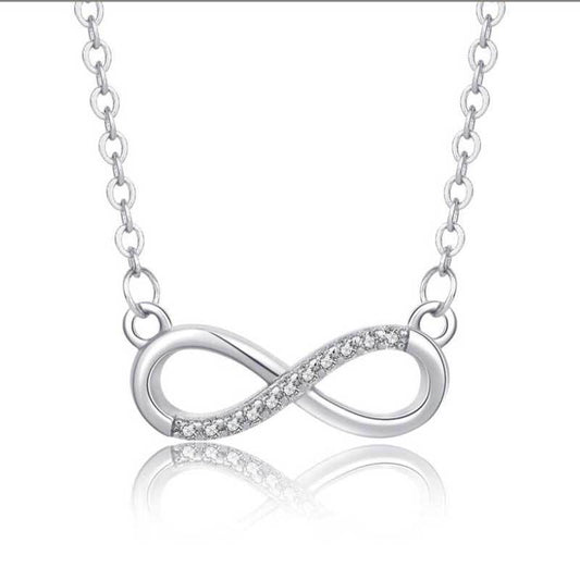 Necklace Gift Box Trendy Figure 8 Diamond Design Fashion Gift Jewelry