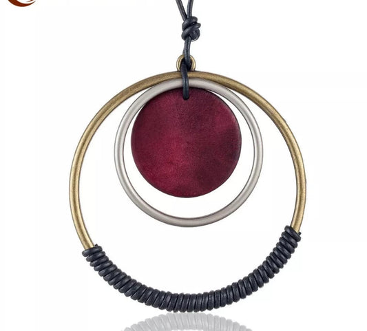 Necklace Women Fashion Pendants Layered Vintage Gothic Long Neck Chains Trending Casual Wear Jewelry