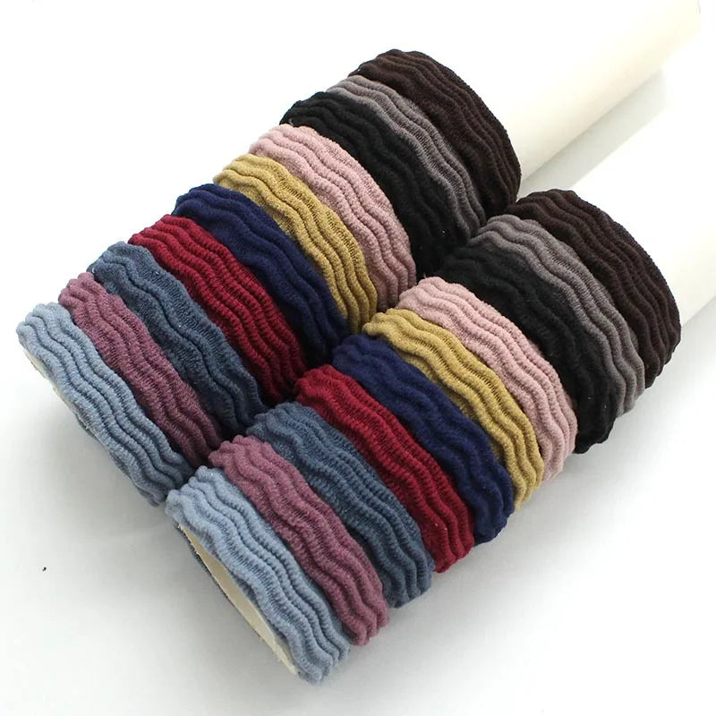 Hair Band Elastic For Women 10/20/Set Basic Hair Rope Fashion Hair Accessories