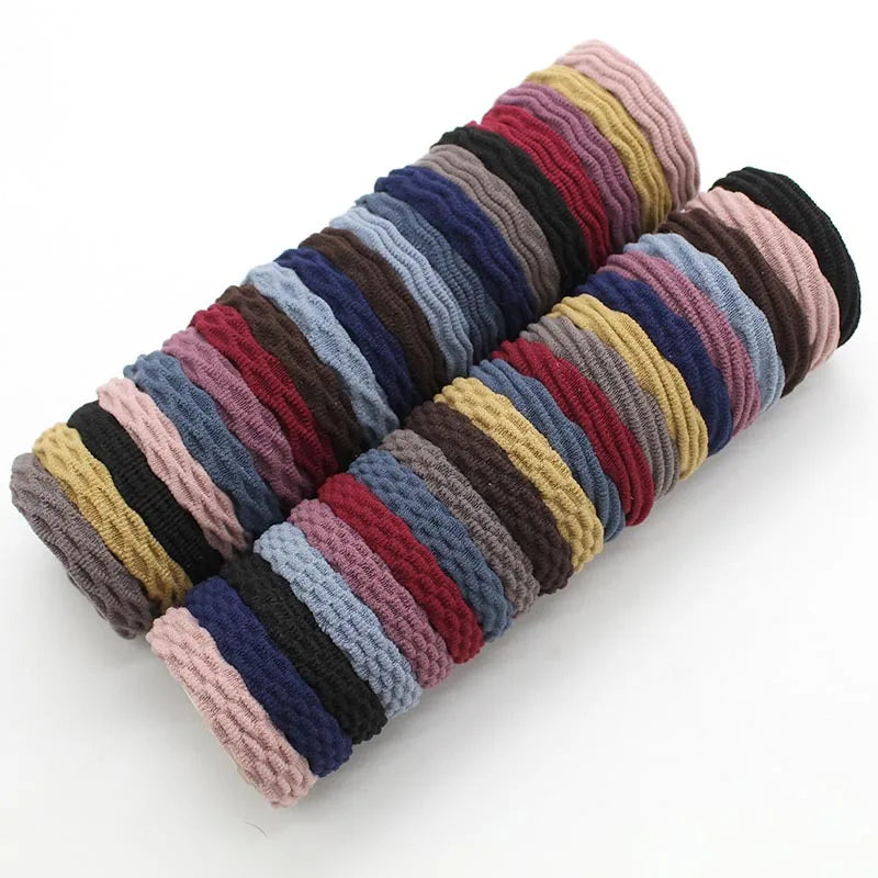 Hair Band Elastic For Women 10/20/Set Basic Hair Rope Fashion Hair Accessories