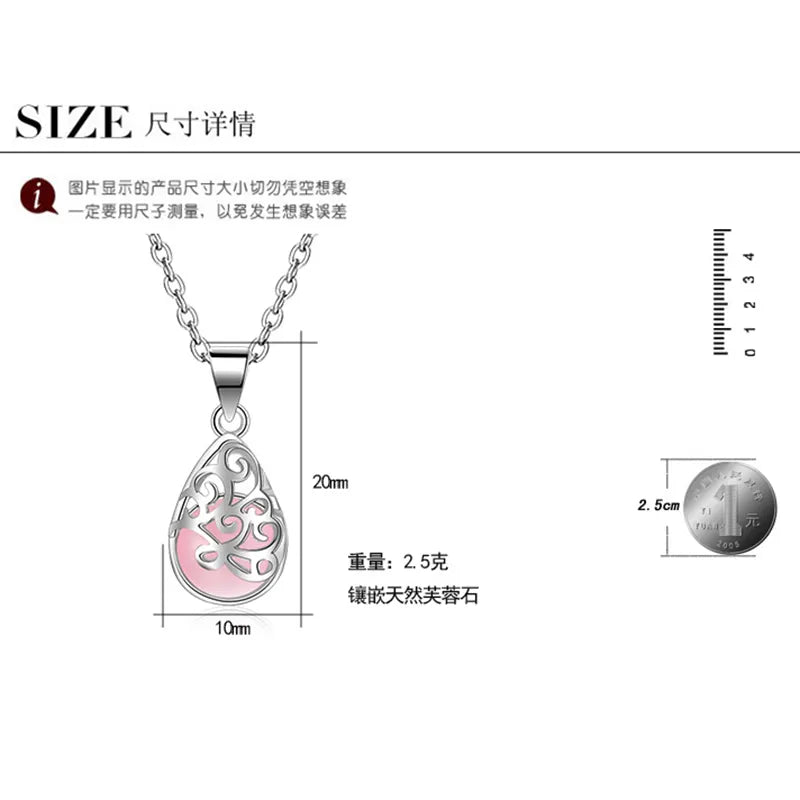 Necklaces & Pendants For Women Silver Color  Moonlight  Fashion Jewelry