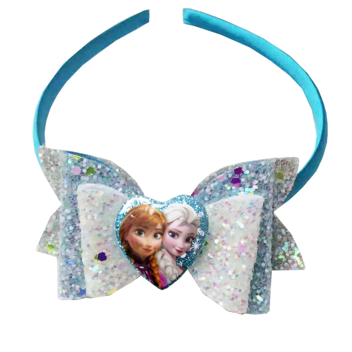 Headband Girls Cartoon Anime Figures Frozen Princess Elsa Anna Hair Accessories Gifts