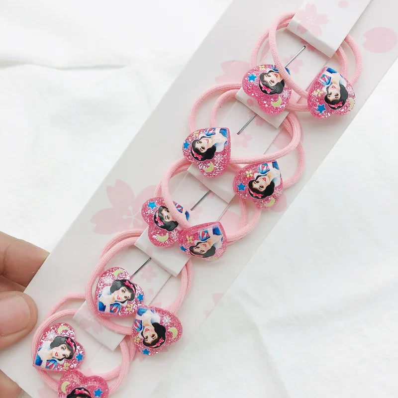 Hair Bands Girls Anime Figures Frozen Elsa Princess Fashion Party Hair Ring Gifts