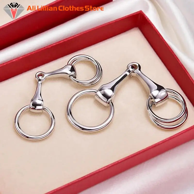 Buckle Brooch Women Shawl Ring Clip Scarves Fastener Crystal Silk Female Classic Gift Jewelry