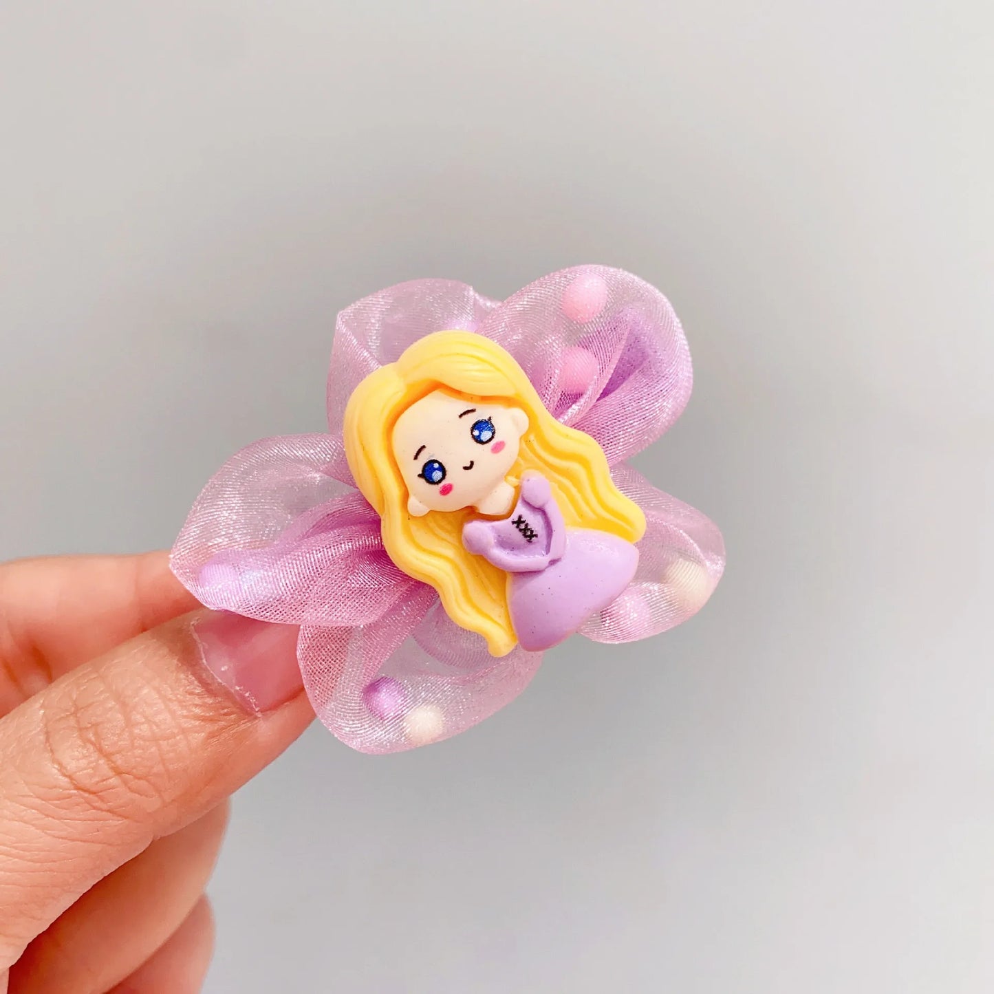 Hair Accessories Cute Lace Flower Headdress Disney Mermaid Princess Girls