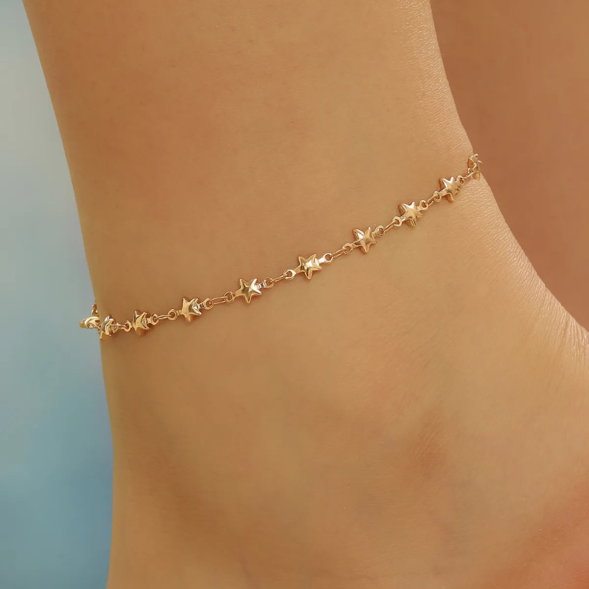 Anklet Punk-Style Gold Stars Gift Casual Wear